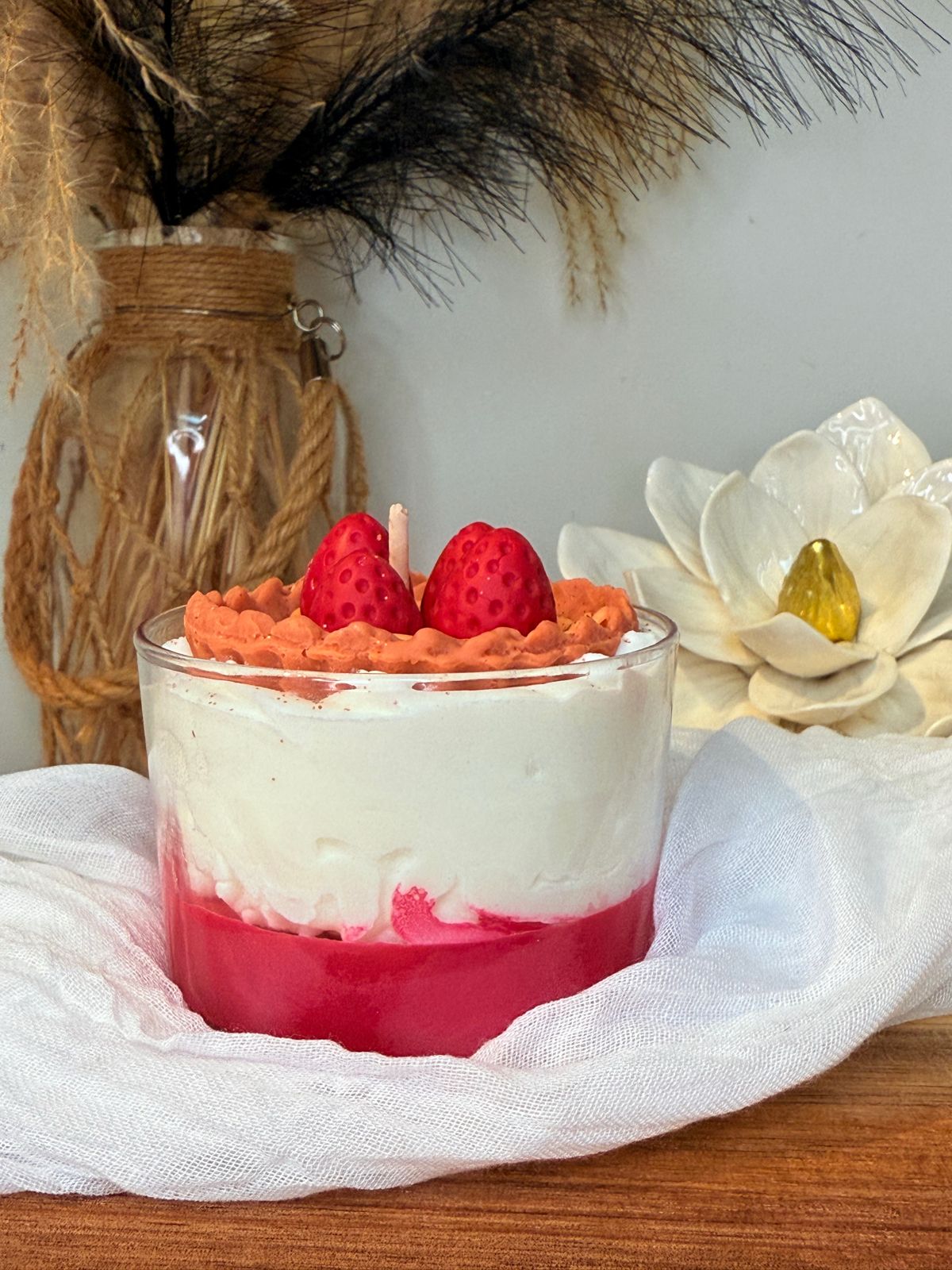 Bougie gourmande - Fraise des bois – Image 2
