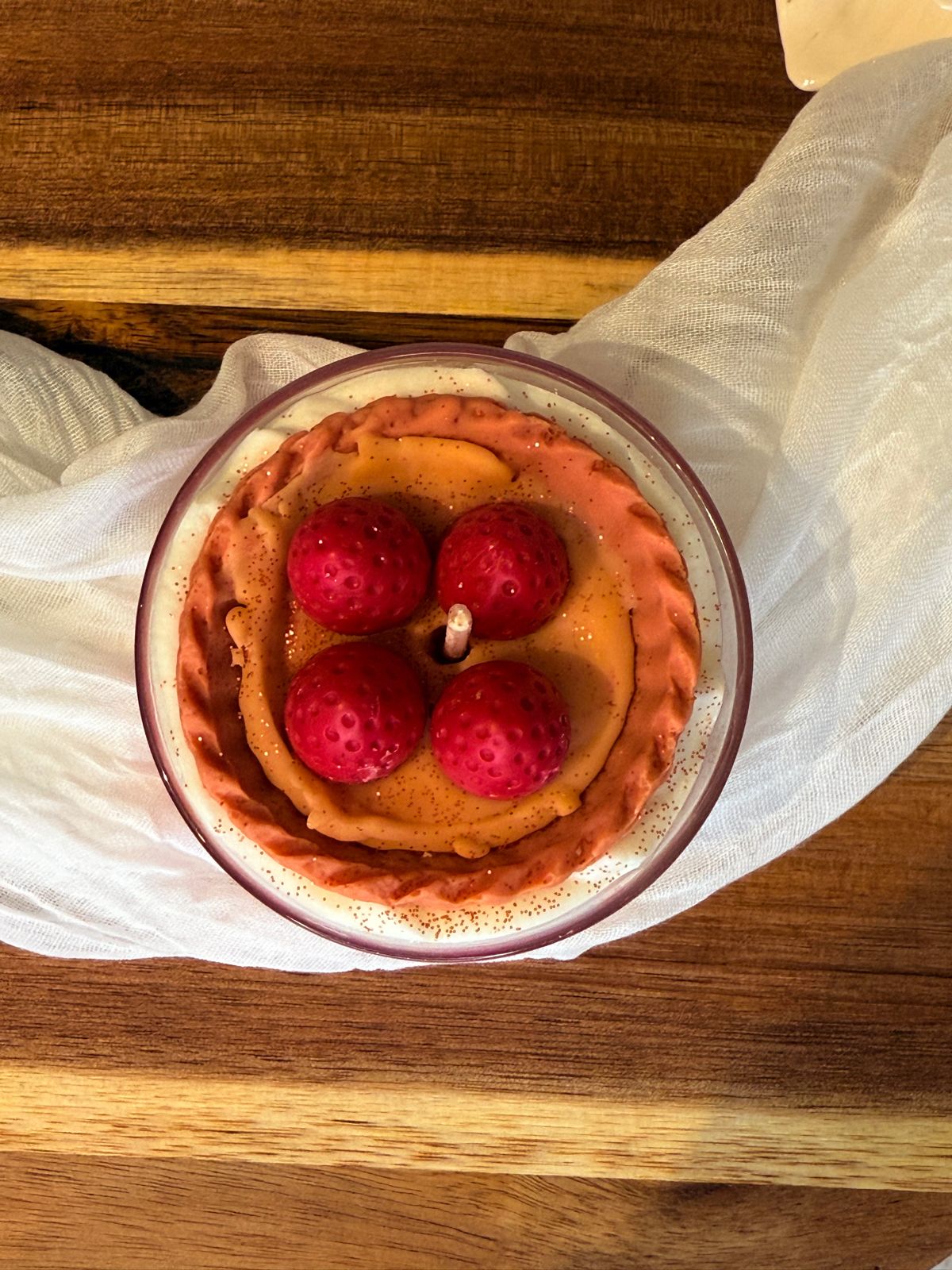 Bougie gourmande - Fraise des bois – Image 3