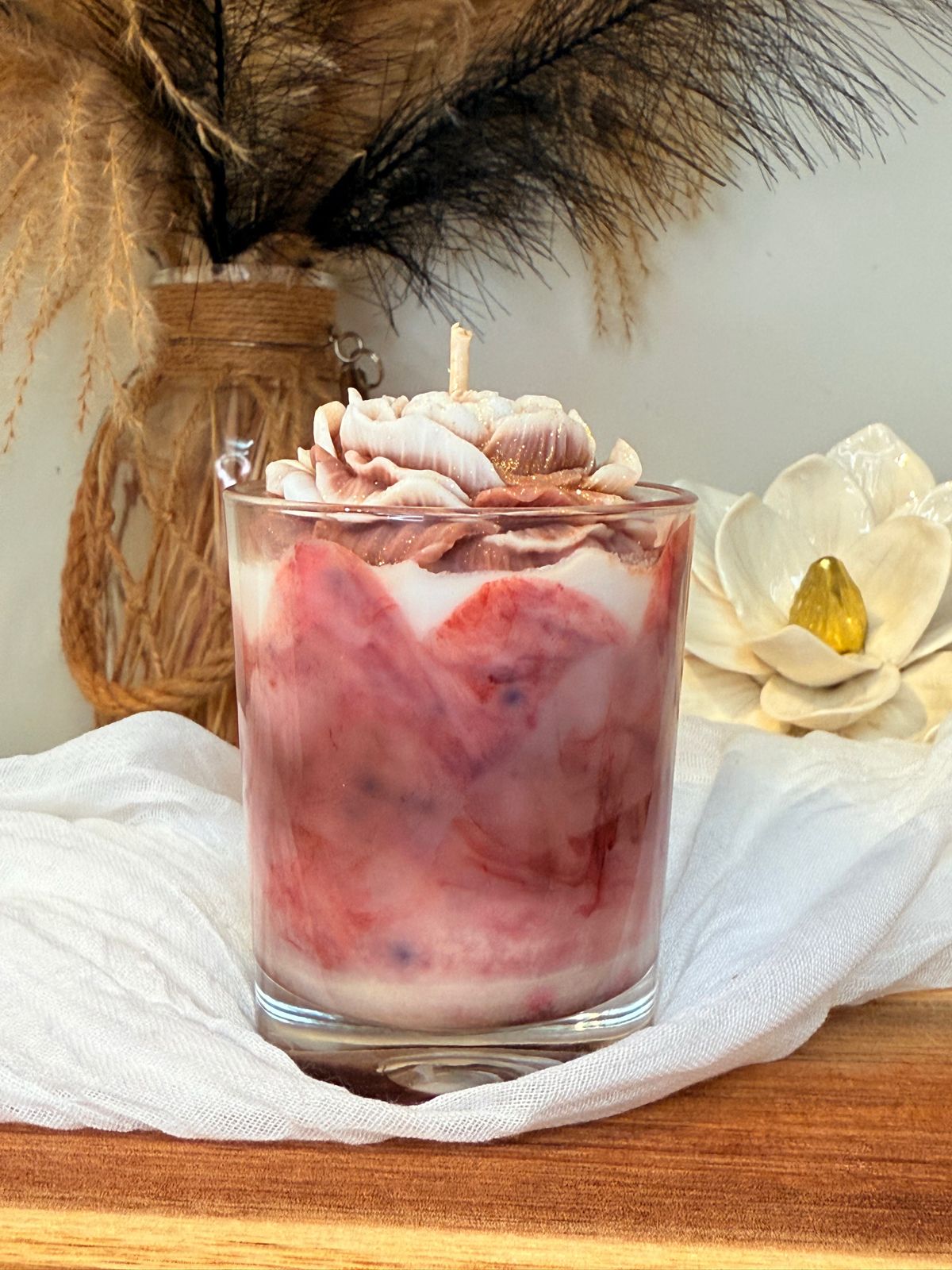 Bougie gourmande - Fleur de coton – Image 2