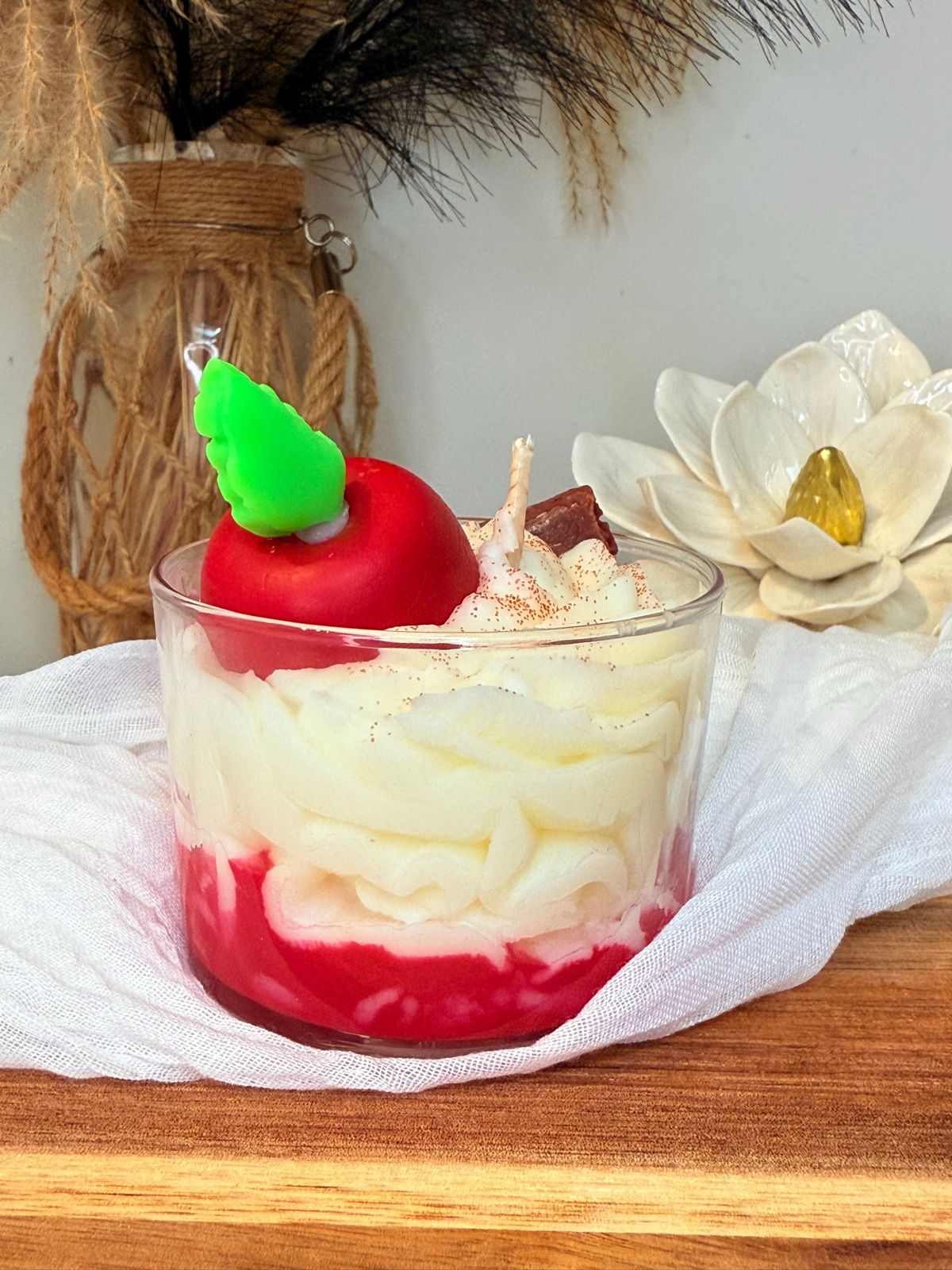 Bougie gourmande - Pomme cannelle – Image 2